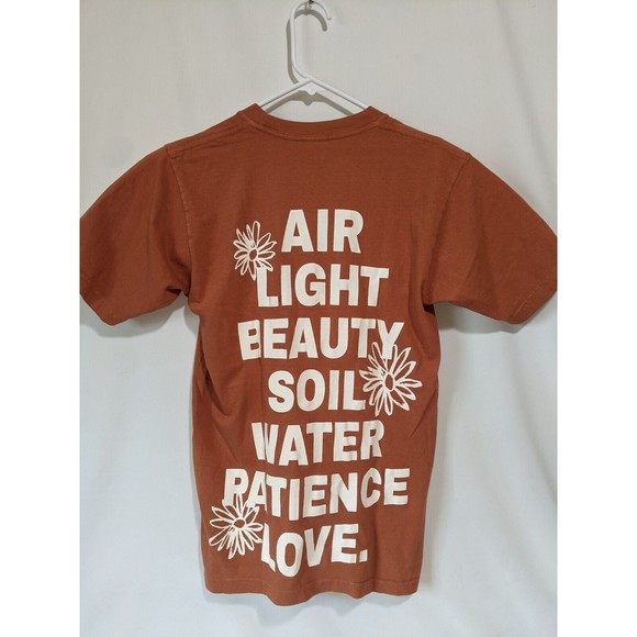 Everybody World X Ron Finley Project Necessities Unisex Tee Rust - Picture 1 of 2